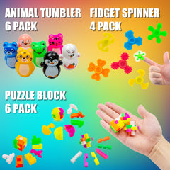 Party Favors Toy for Kids, Pinata Filler, Treasure Chest, Classroom Prizes, Treasure Box Prizes,Goodie Bag Fillers, Pinata Stuffers