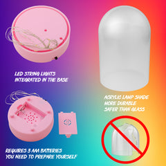 Make Your Own Unicorn Night Light - Unicorn Craft Kit for Kids, Arts and Crafts Nightlight Project Novelty for Girl Age 4 to 9 Year Old, Unicorns Gifts for Girls