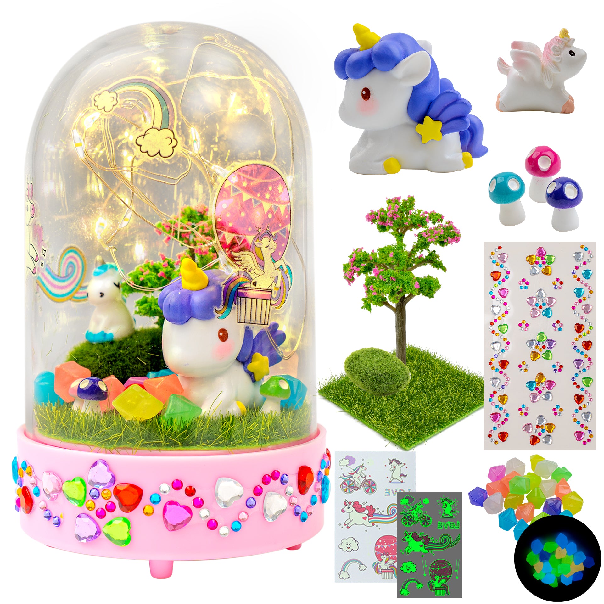 Klever Kits Unicorn Night Light Crafts for Kids DIY Crafts Activities Kits  Gifts