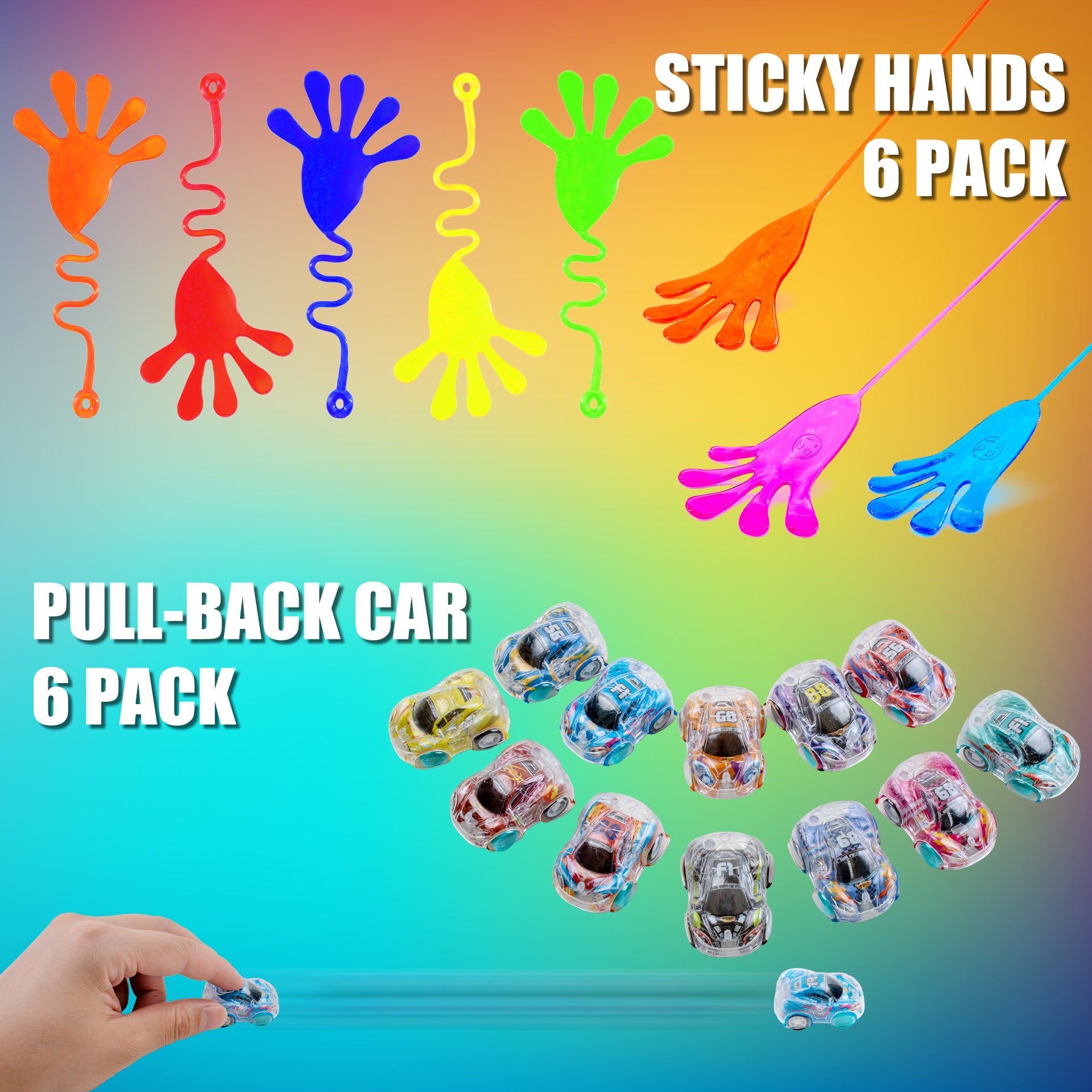 Party Favors Toy for Kids, Pinata Filler, Treasure Chest, Classroom Prizes, Treasure Box Prizes,Goodie Bag Fillers, Pinata Stuffers